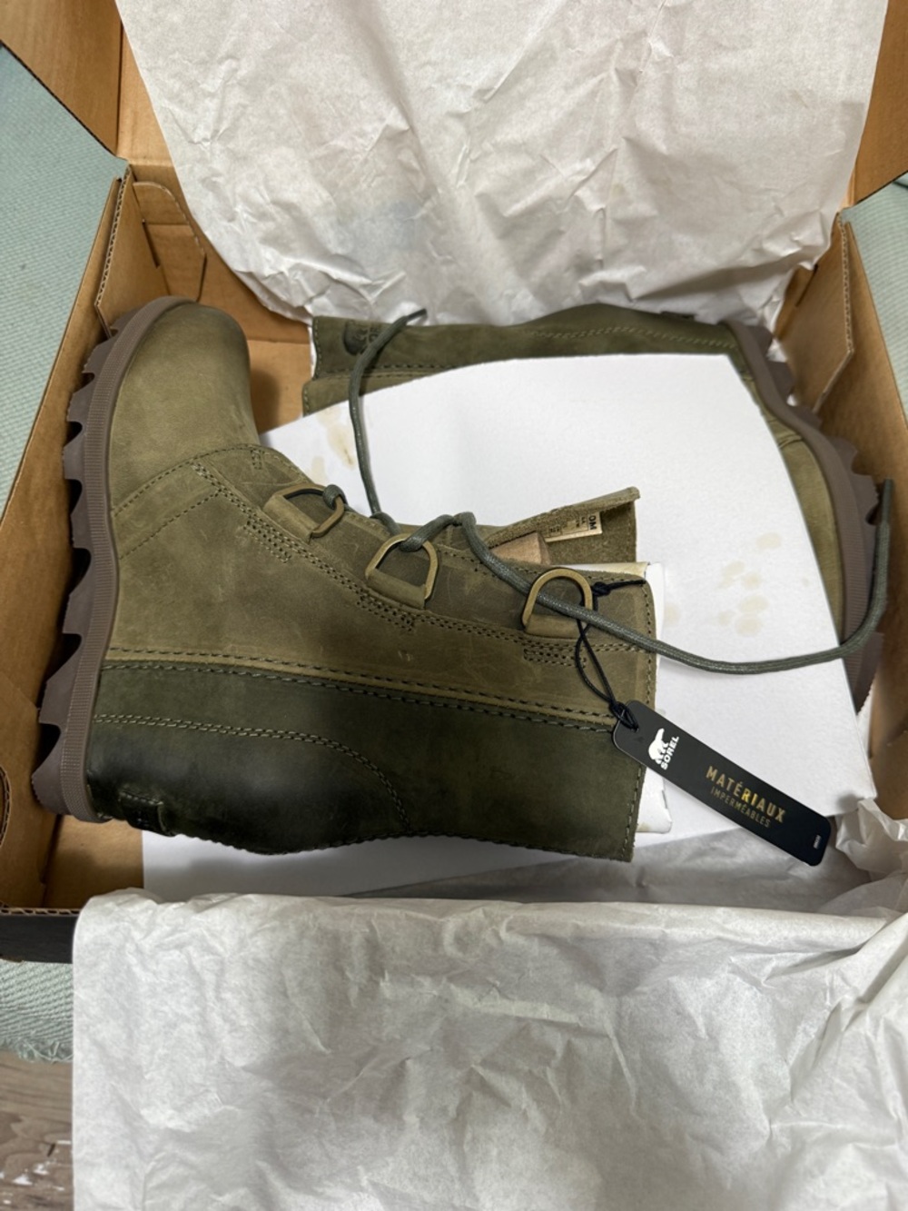 Sorel Joan of Arctic Wedge II Boots Alpine Tundra size 5 - Picture 4 of 10